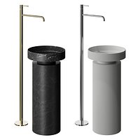 Boheme Corian sink and faucet