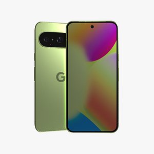Google Pixel 10 Lemongrass 3D