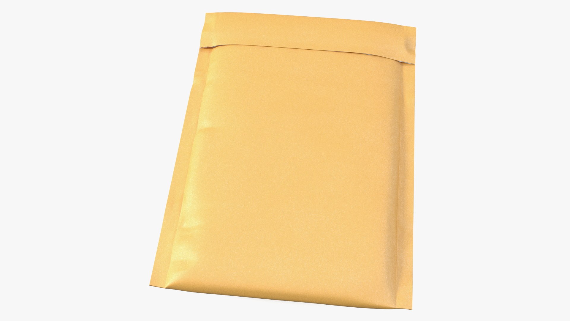 Thick Padded Envelope Kraft Paper 3D model preview