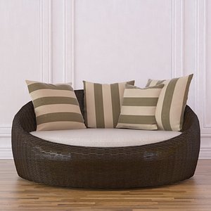 Wicker DayBed