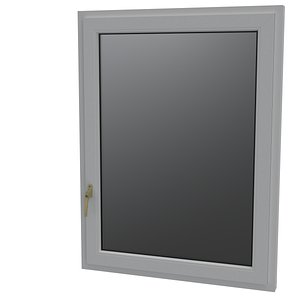 window 3D model