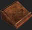 Wood Table Book Stand
