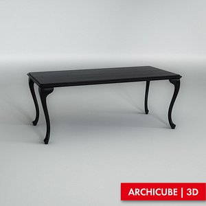 3d model table
