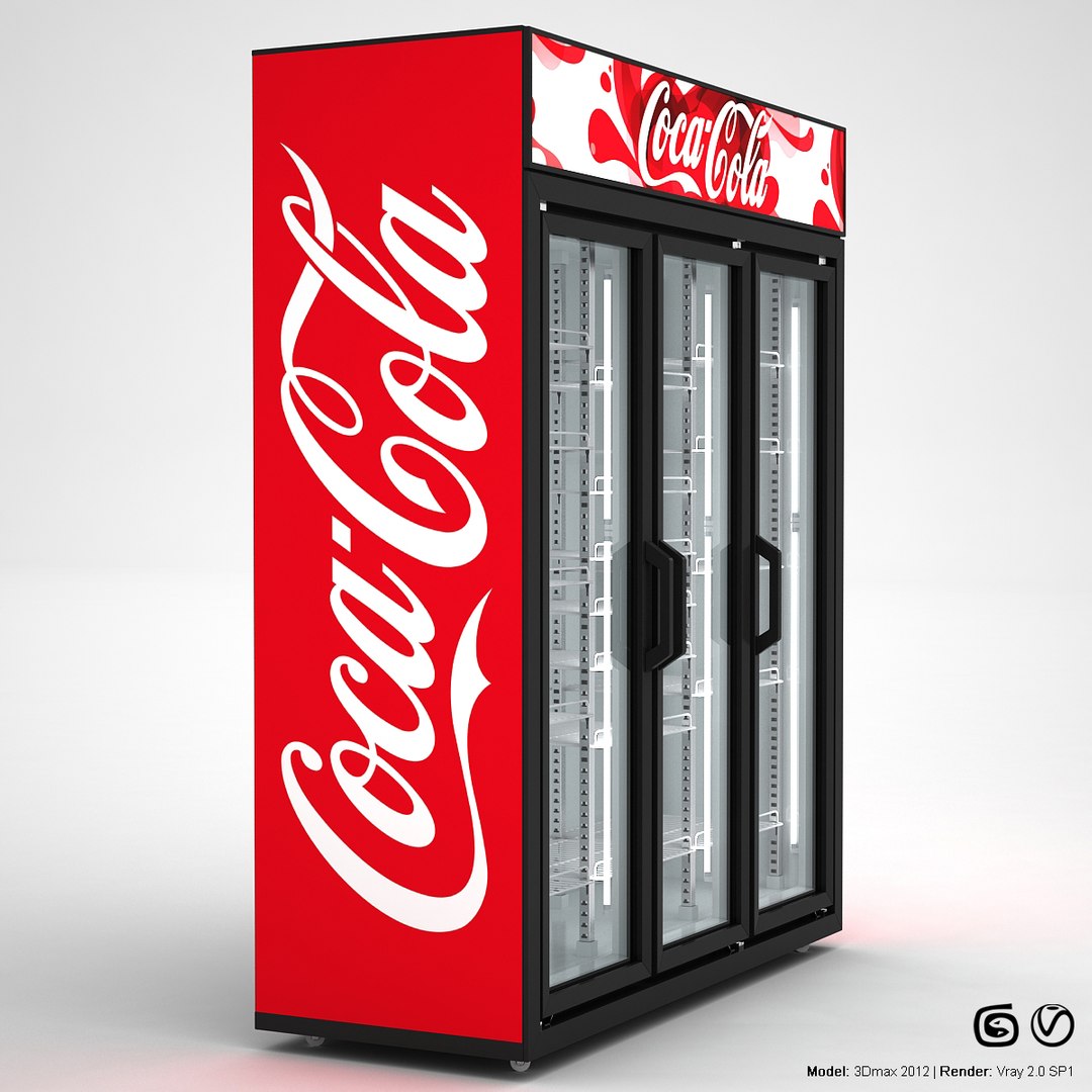 3d Model Of Beverage Cooler