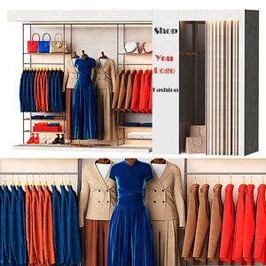3D Clothing store and showroom
