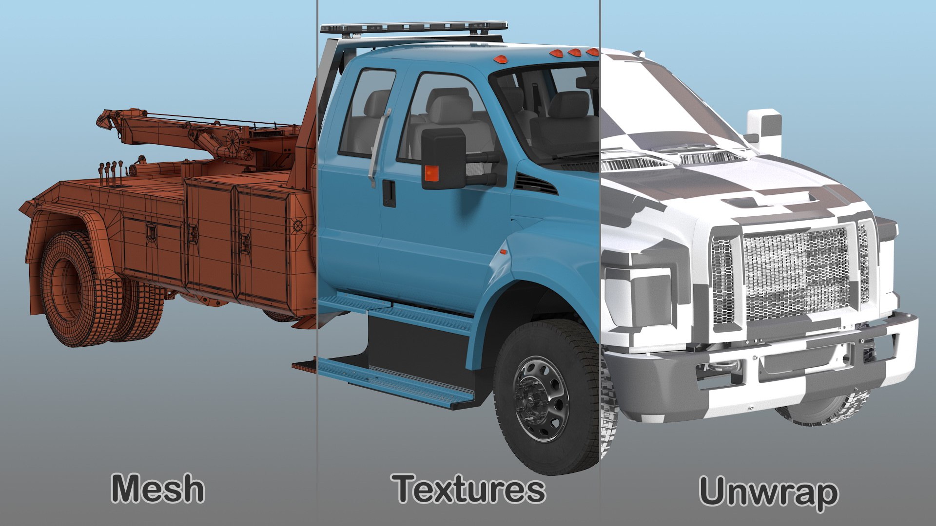 3D model heavy duty tow truck https://p.turbosquid.com/ts-thumb/UQ/y1rRLe/FHuHoeOh/heavydutytowtruckc4dmodel018/jpg/1579555030/1920x1080/fit_q87/22899fcf7887d53d34a7ddd89daa370ac4d61937/heavydutytowtruckc4dmodel018.jpg