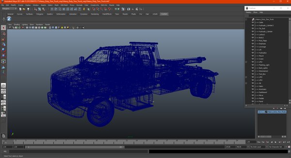 3D model heavy duty tow truck - TurboSquid 1498122