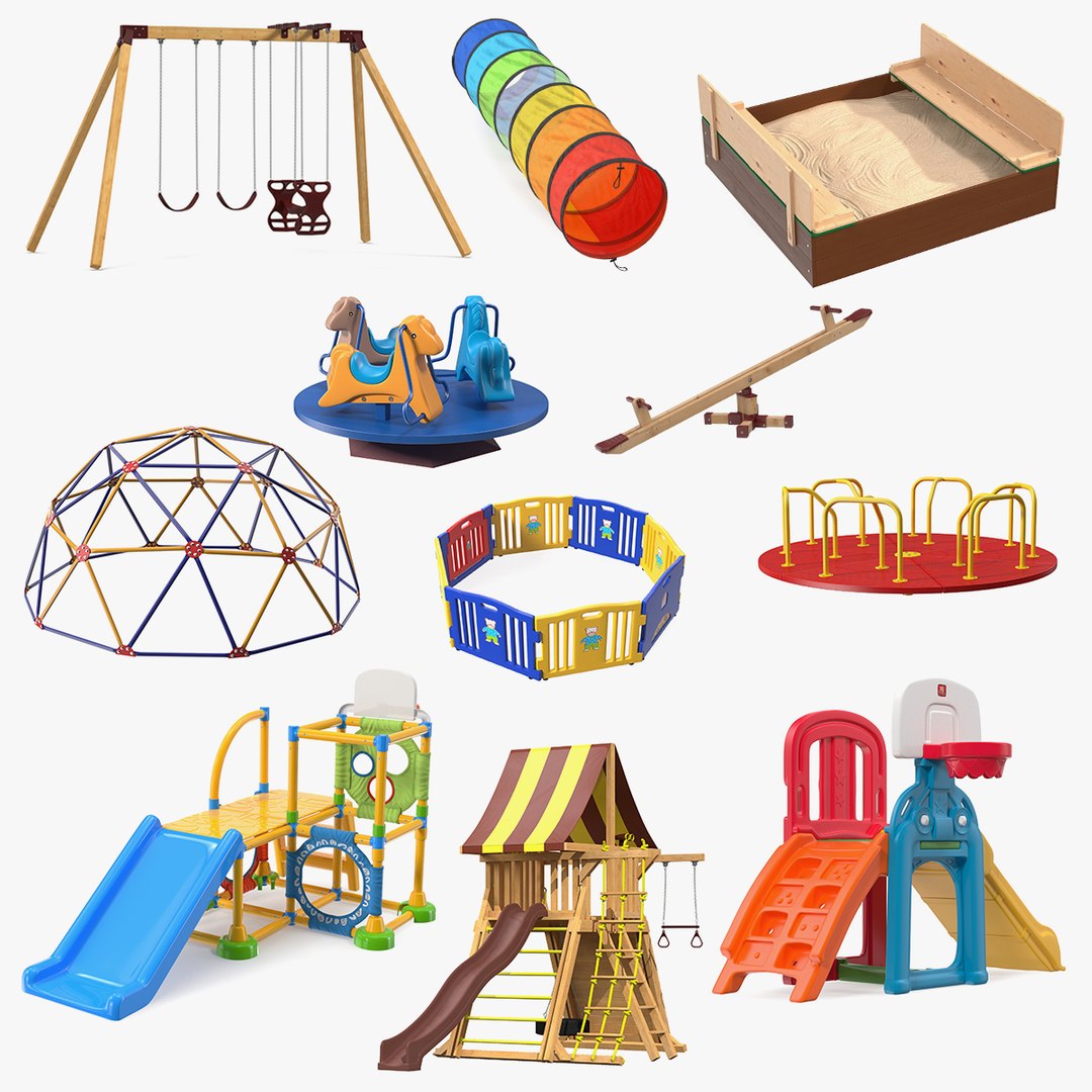 Playground Collection 9 3D model preview