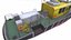 Hafenboot Low-Poly PBR