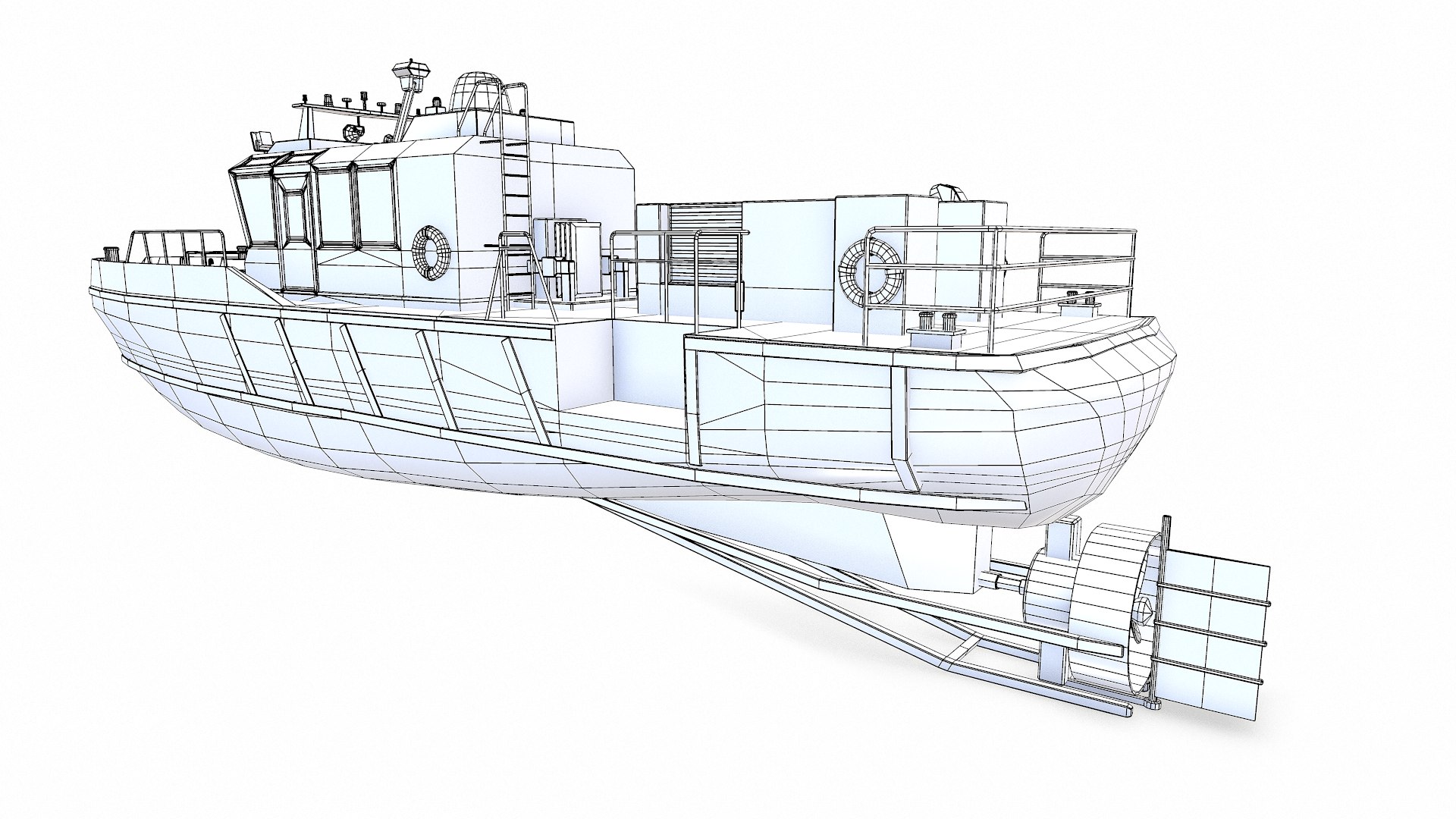 Harbor Service Boat Low-poly PBR model https://p.turbosquid.com/ts-thumb/UR/1yWTNv/PB/screenshot025/png/1782875194/1920x1080/fit_q87/34386b133f1e68a3fbe38f194e773312e65aa803/screenshot025.jpg