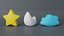 Cloud Moon Star