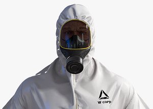 Hazmat worker
