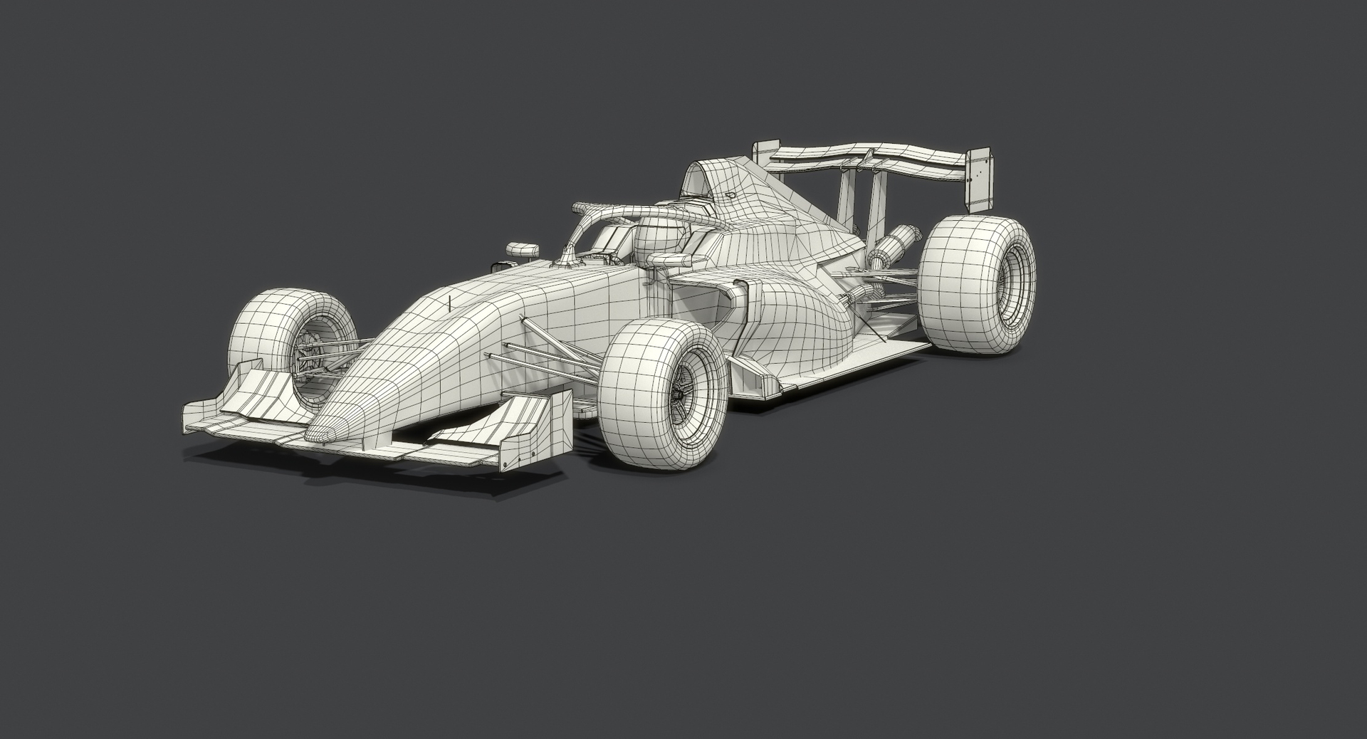 racing cars free 3D model