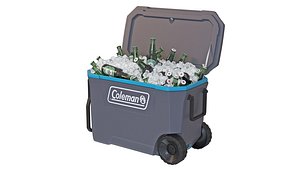Coleman Cooler Box 62 Series 316 3D model