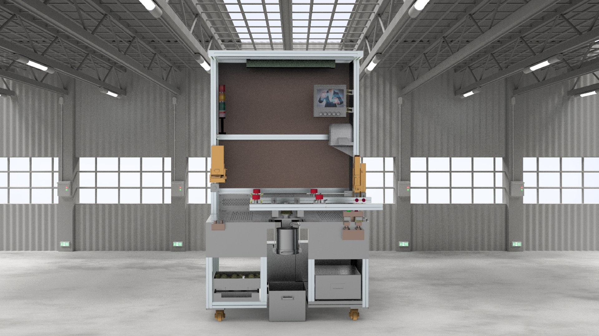 Spraying-manual-table 3D model - TurboSquid 1794122
