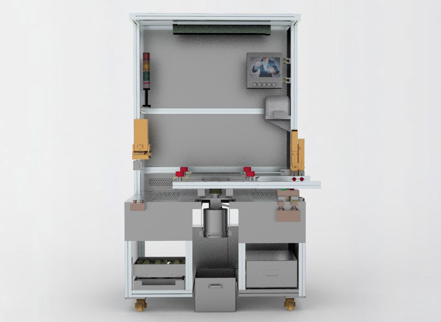 Spraying-manual-table 3D Model - TurboSquid 1794122