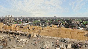 3D Ancient Chinese Architecture 03