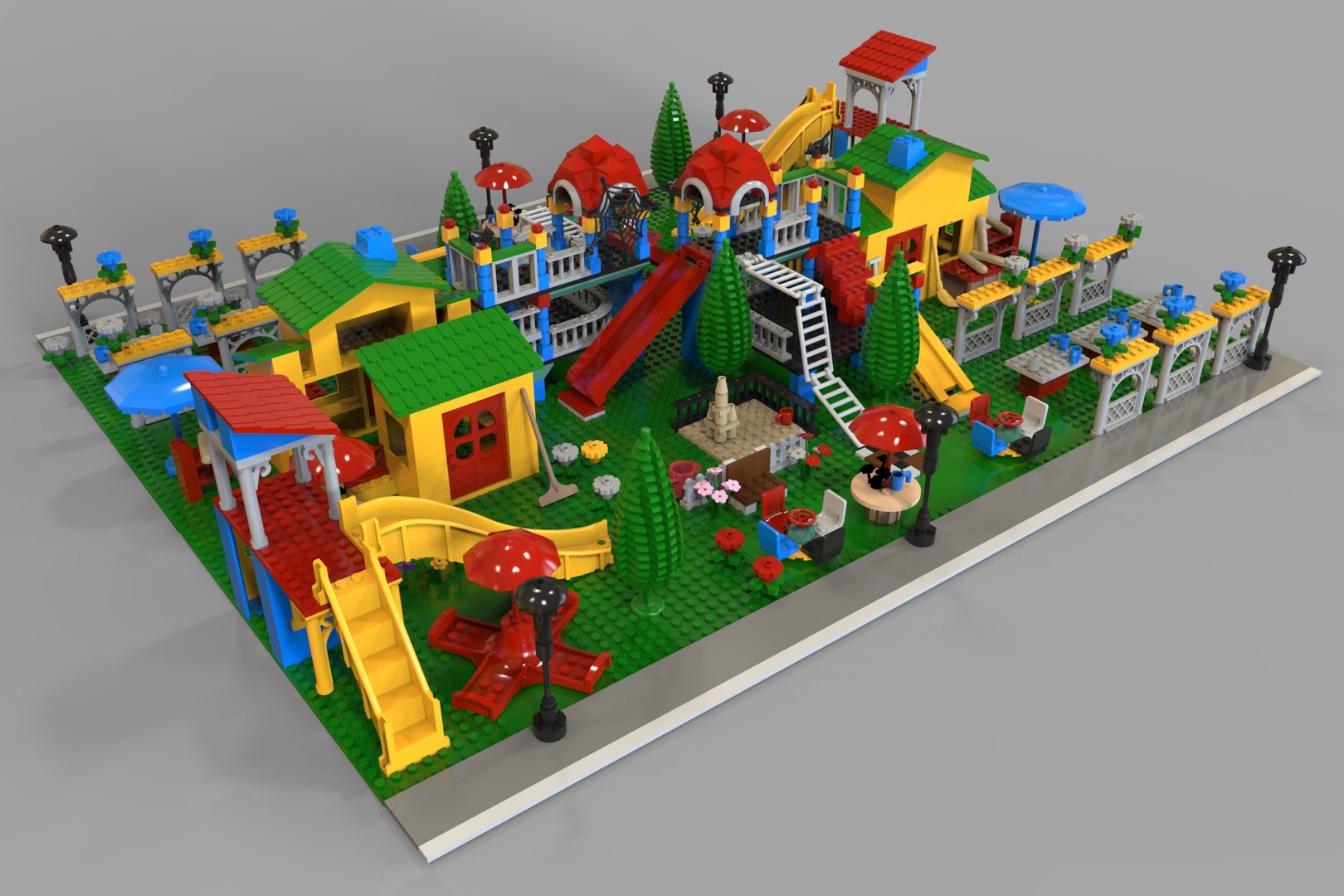 3D Kindergarten Lego - TurboSquid 1298933