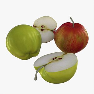 3D model fruits