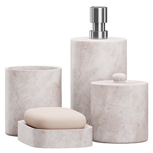 3D Bathroom Essentials Set