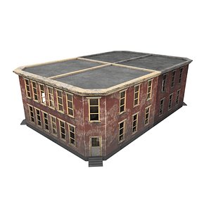 games ready buildings 3D model