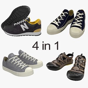 max sneakers 3 modeled shoes
