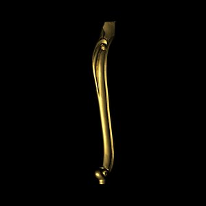 COFFEE TABLE LEG 48cm 3D model