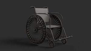 Wheelchair 3D model