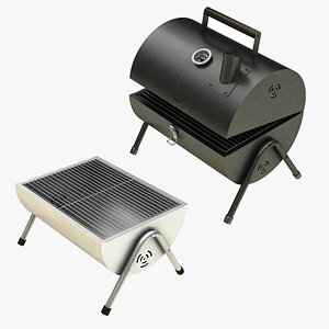 BBQ Grill Collection 3D model