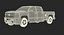 Chevrolet Silverado 2015 Rigged 3D Model