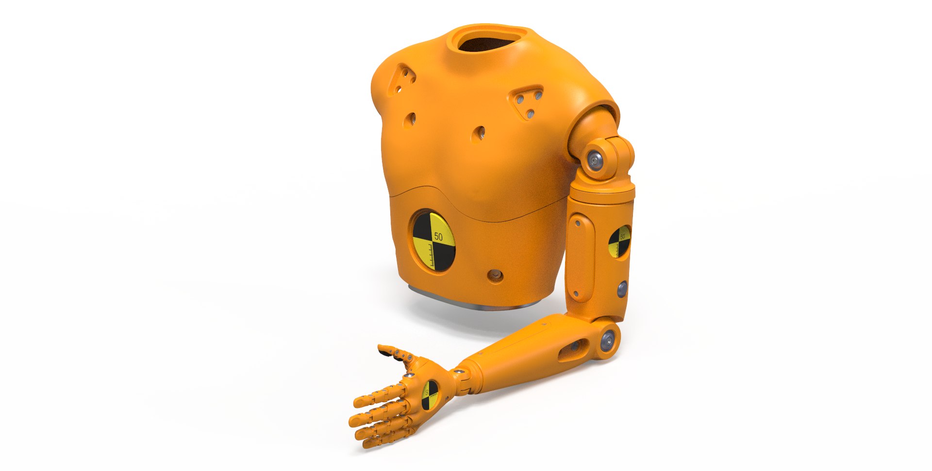 Crash Test Robot Android 3D - TurboSquid 1455220