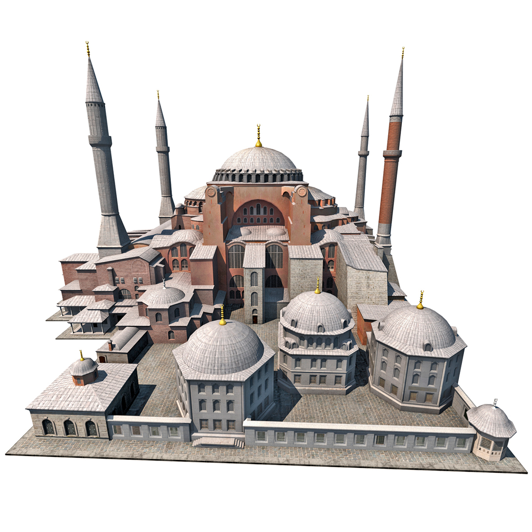 Храм Святой Софии в Константинополе макет