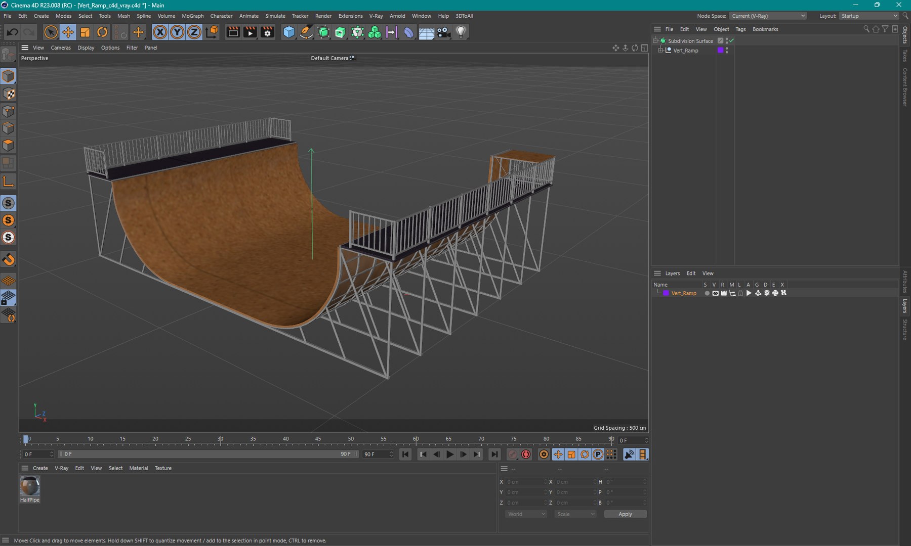3D Vert Ramp Model - TurboSquid 2316272