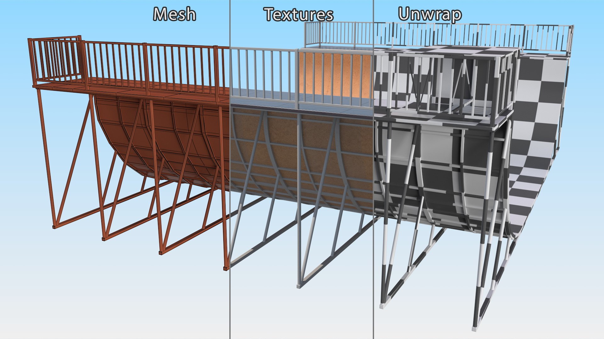 3D Vert Ramp Model - TurboSquid 2316272