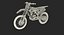 Competition Motorcycle Honda CRF250R 2018 Rigged 3D Model