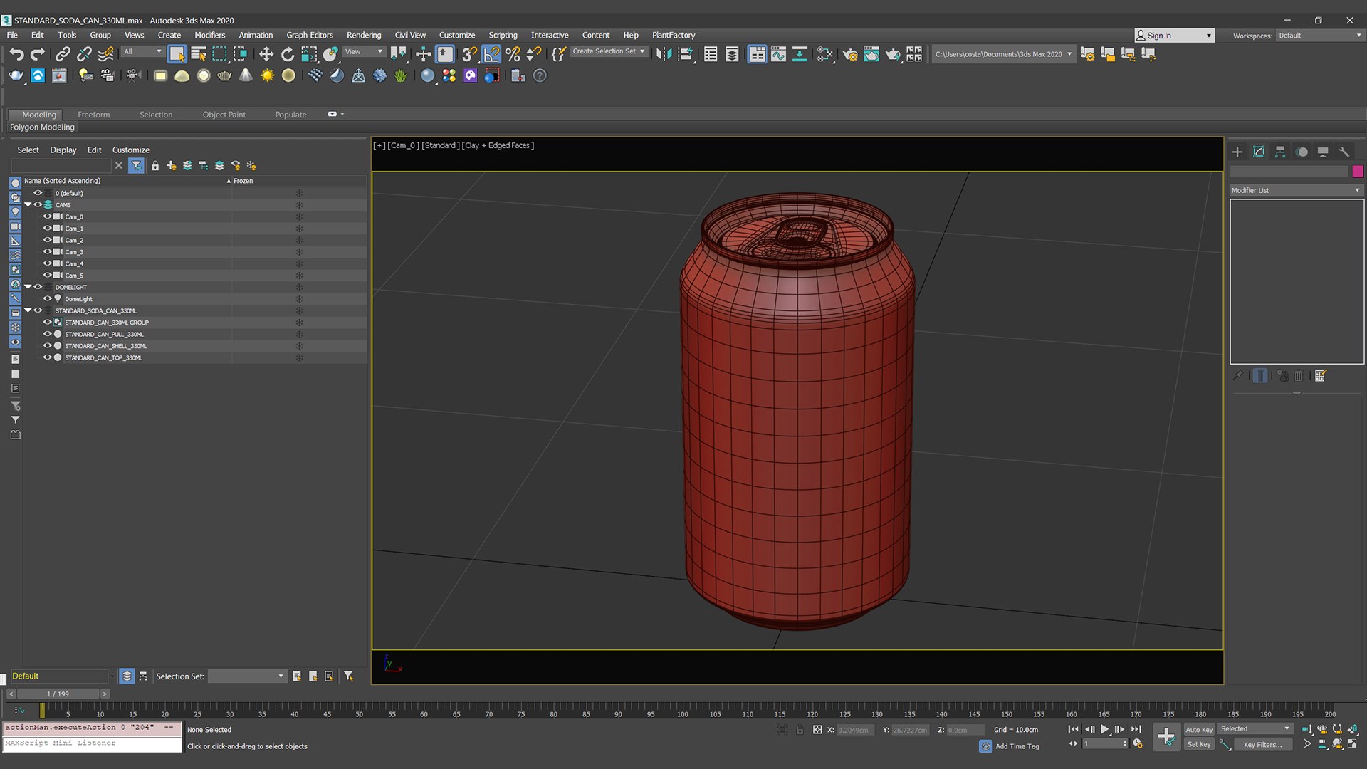 3D Model Standard Soda Can 330ml V2 - TurboSquid 2440727
