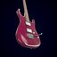 Zestaw gitarowy - 17 gitar elektrycznych Kolekcja modeli 3D