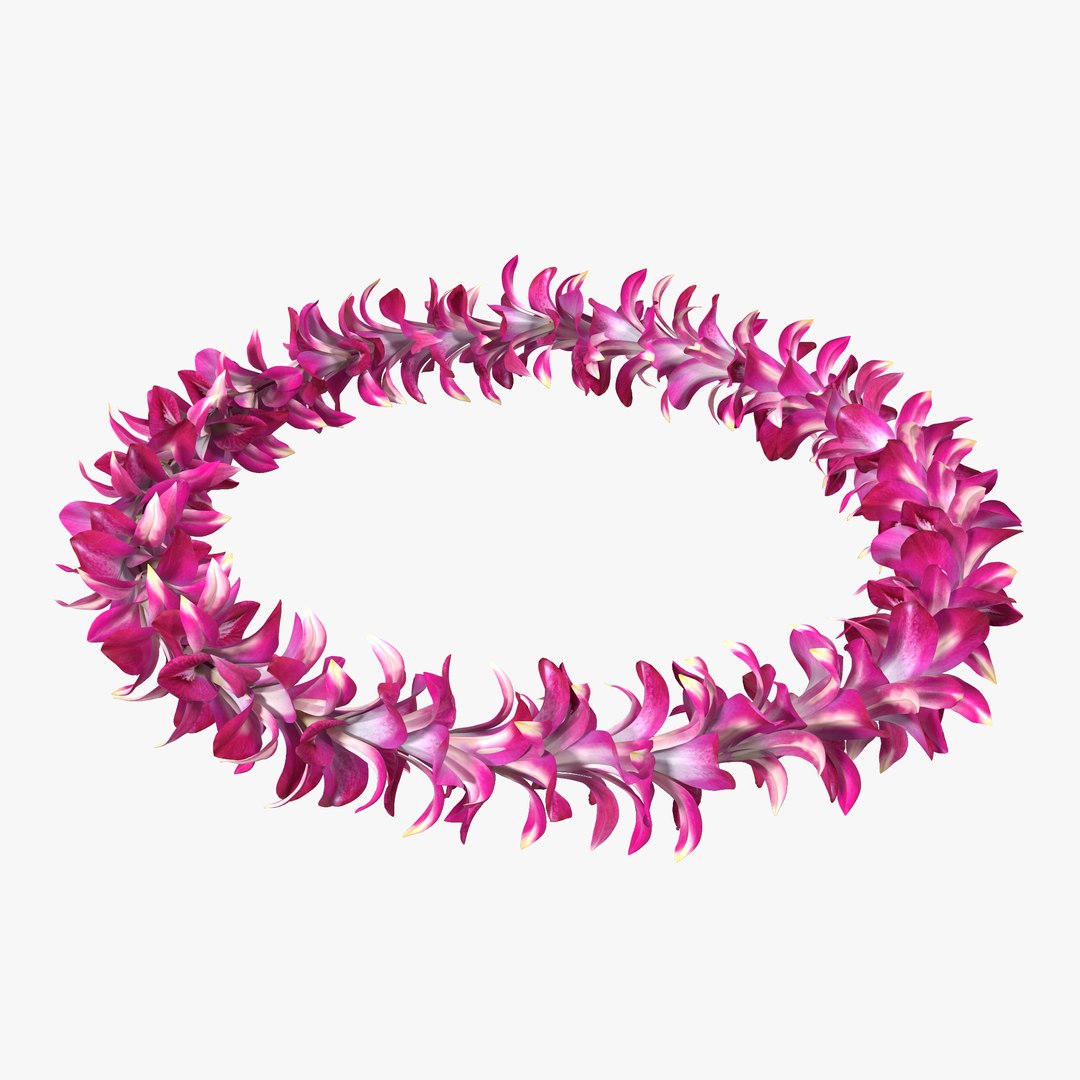 Hawaiian Lei 4 3D model preview