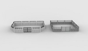 Concrete Wall 05 3D model