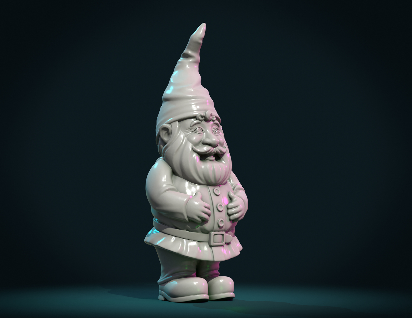 3D model Print ready Gnome - TurboSquid 1747443