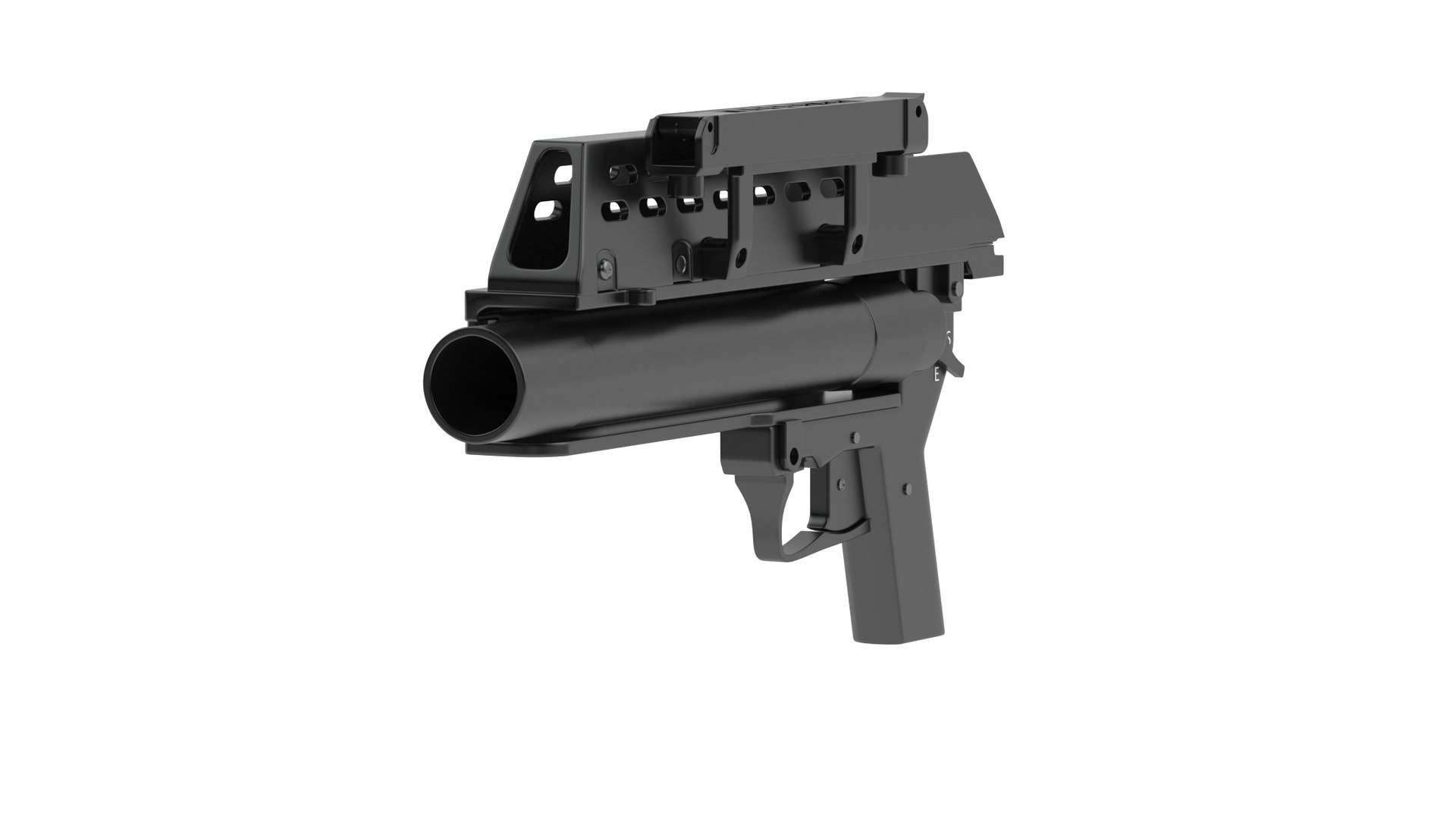 3D HK AG36 Grenade Launcher - TurboSquid 1746491