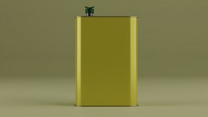 Oil Can 3D model