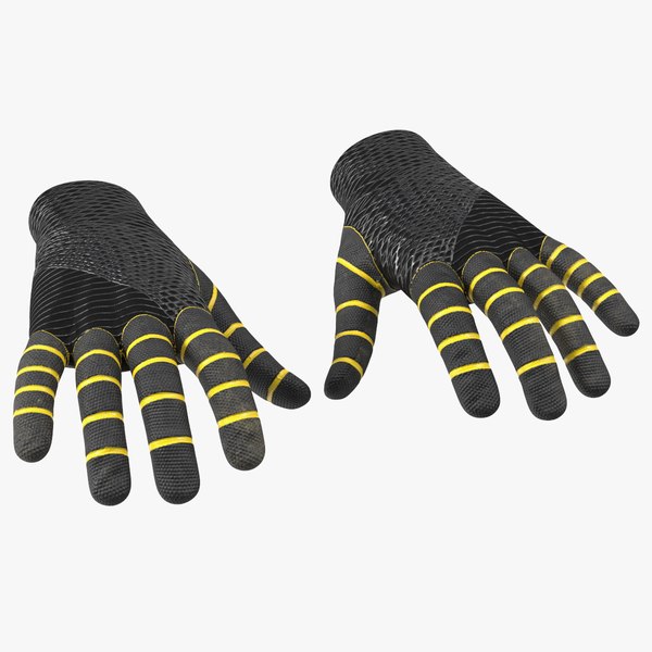 Spiderman Black Suit Gloves 3D 모델 TurboSquid 2095323