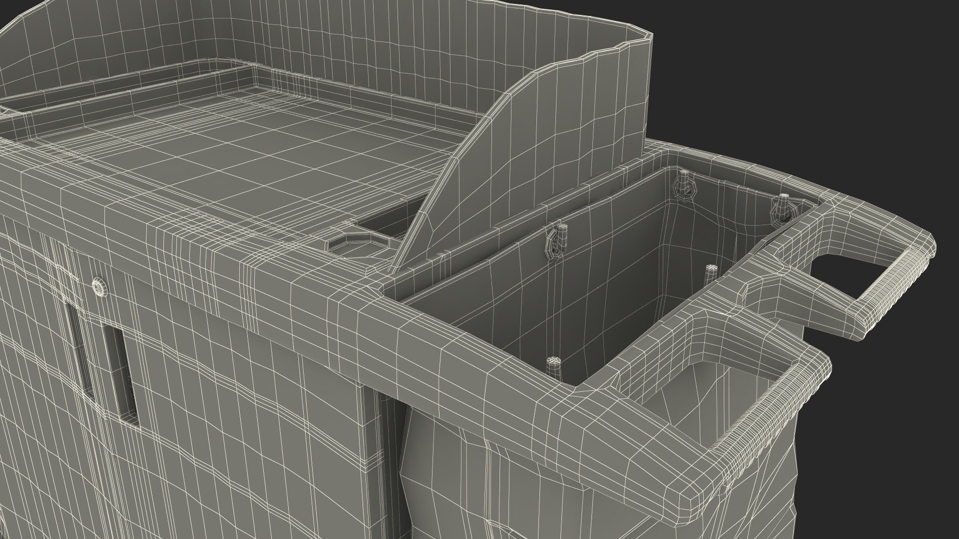 Housekeeping Cart 3D Model - TurboSquid 2069300