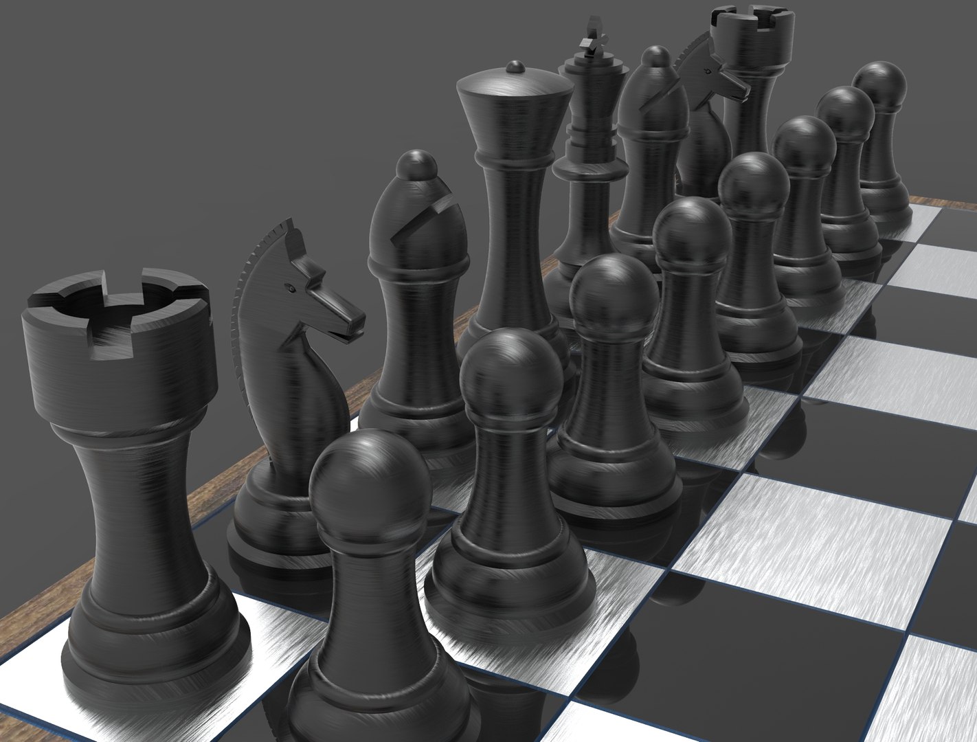 3D Model Chess Game - TurboSquid 1829300