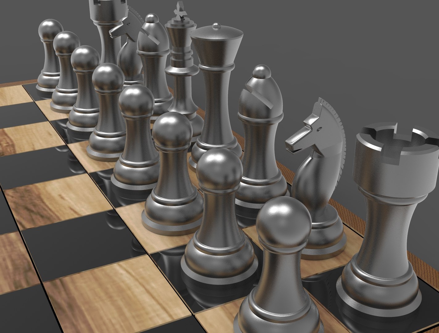 3D Model Chess Game - TurboSquid 1829300