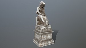 statue 3D model