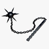 Medieval Flail Weapon