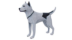 Low-poly Dog
