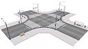 City street intersection 01
